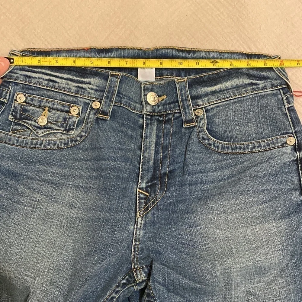 True Religion Rocco Relaxed Skinny blue jeans . Size 31 New.